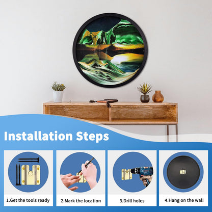 Sand Scape Wall Mount - THE MASTERPIECE