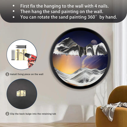 Sand Scape Wall Mount - THE MASTERPIECE