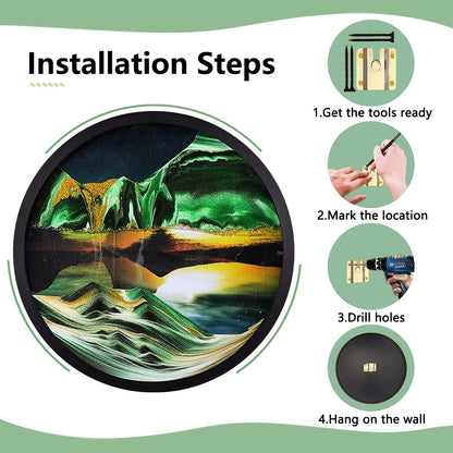 Sand Scape Wall Mount - THE MASTERPIECE