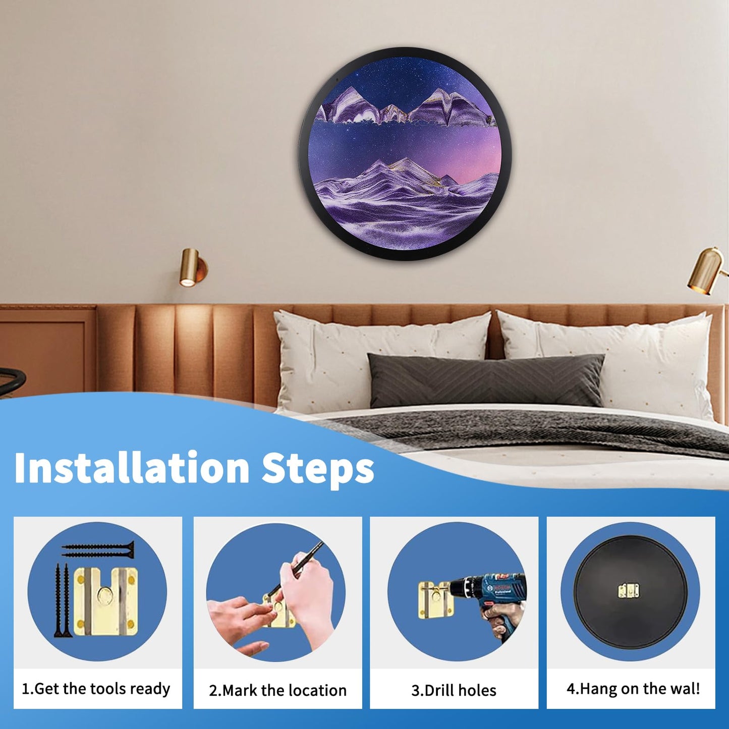 Sand Scape Wall Mount - THE MASTERPIECE