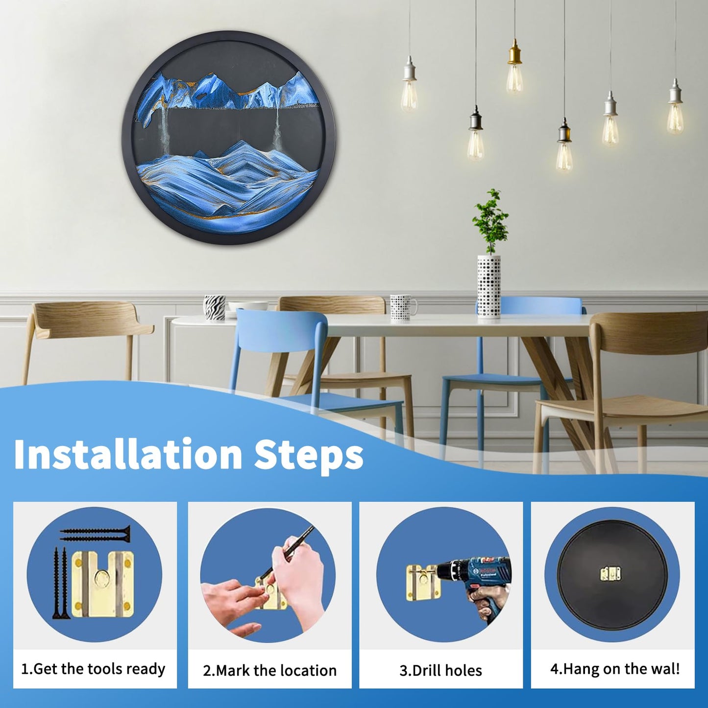 Sand Scape Wall Mount - THE MASTERPIECE