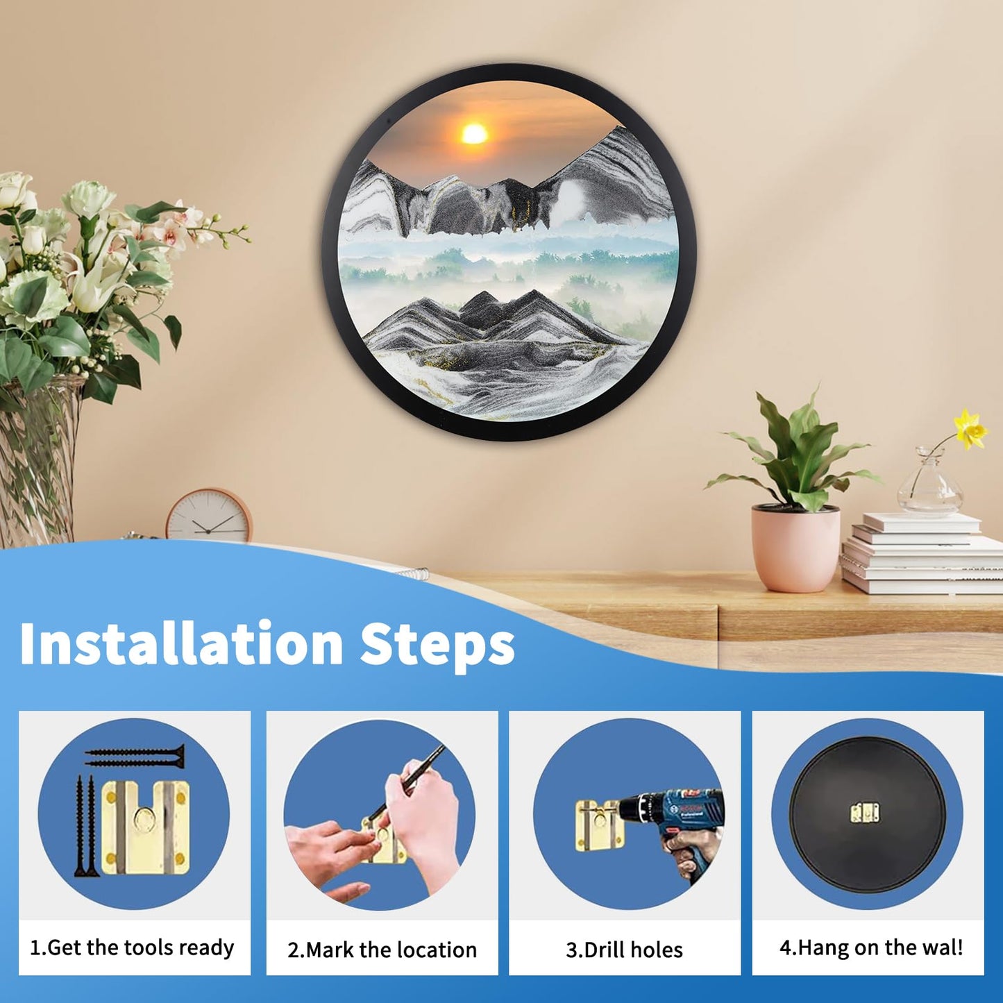 Sand Scape Wall Mount - THE MASTERPIECE