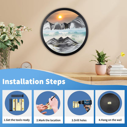 Sand Scape Wall Mount - THE MASTERPIECE