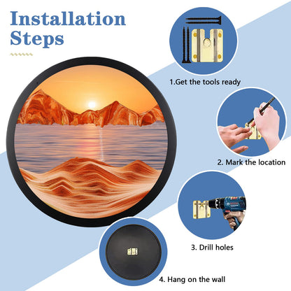 Sand Scape Wall Mount - THE MASTERPIECE