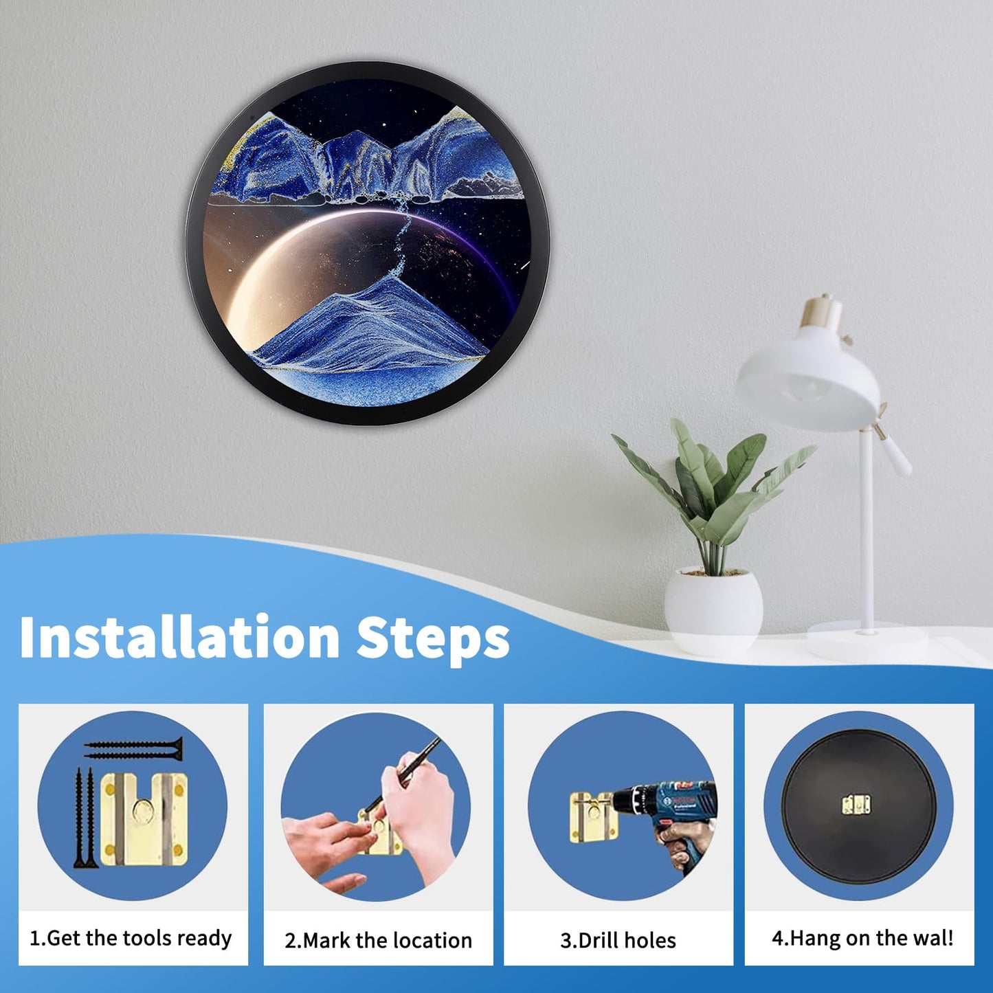 Sand Scape Wall Mount - THE MASTERPIECE
