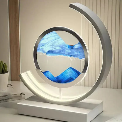 Sand Scape Light Cresent Moon